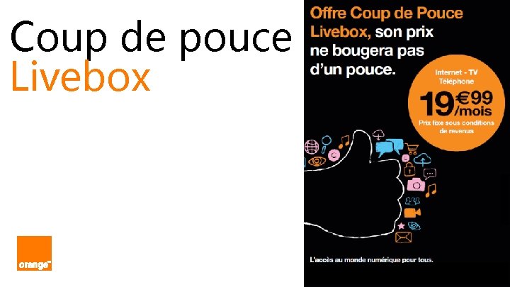 Coup de pouce Livebox 1 