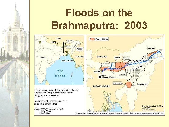 Floods on the Brahmaputra: 2003 