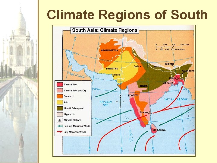Climate Regions of South Asia 
