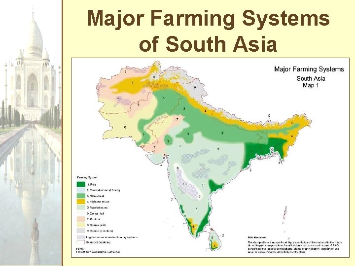 Major Farming Systems of South Asia 