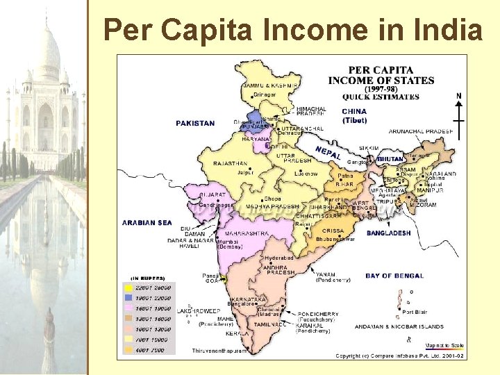 Per Capita Income in India 