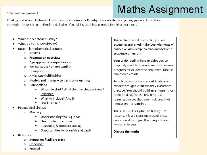 Maths Assignment 