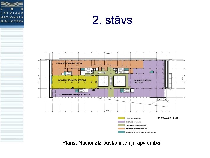 2. stāvs Plāns: Nacionālā būvkompāniju apvienība 