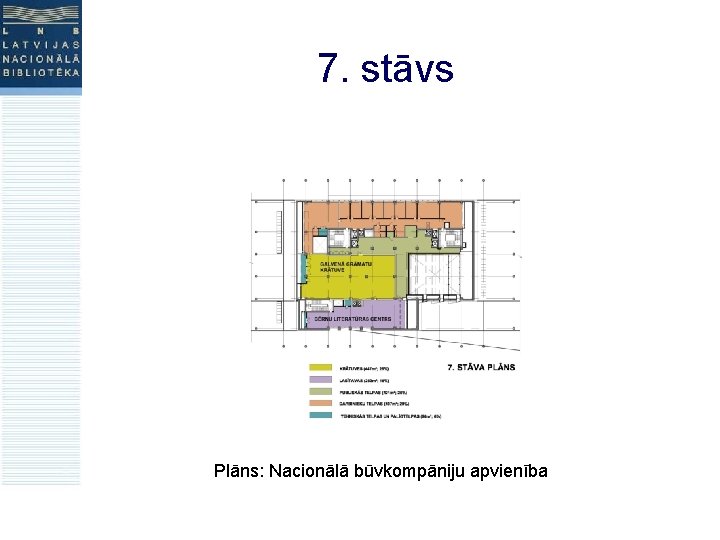 7. stāvs Plāns: Nacionālā būvkompāniju apvienība 