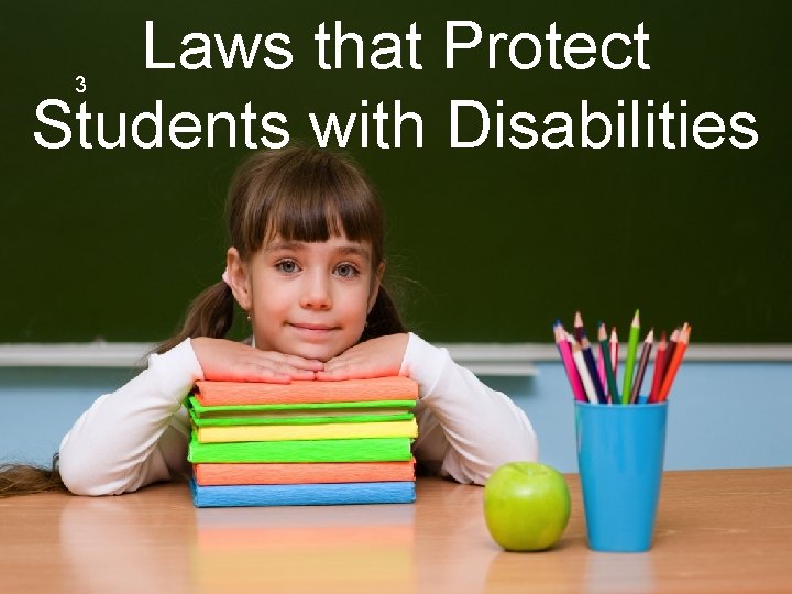 Laws that Protect Students with Disabilities 3 