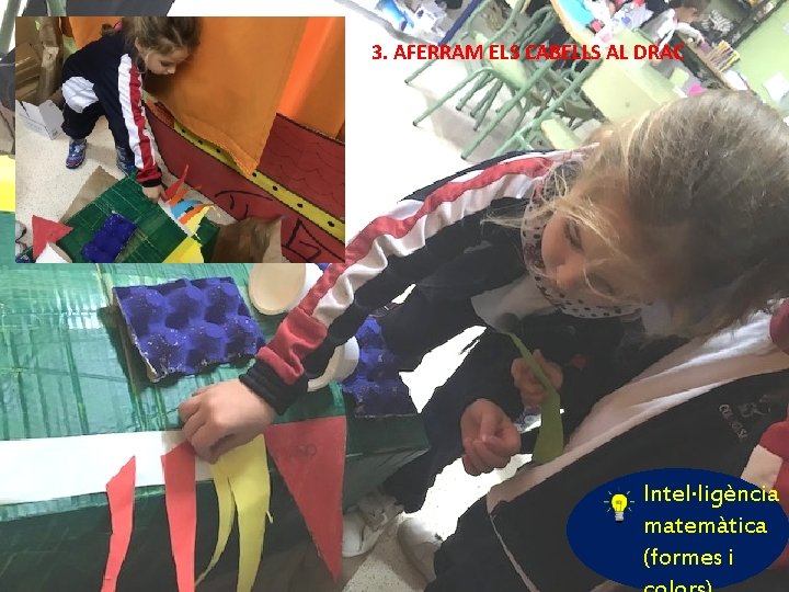 3. AFERRAM ELS CABELLS AL DRAC Intel·ligència matemàtica (formes i 