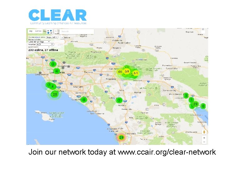 Join our network today at www. ccair. org/clear-network 