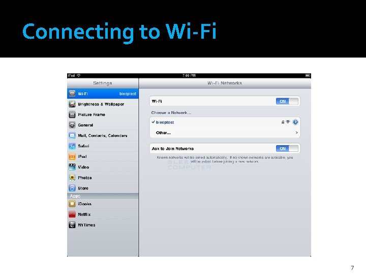 Connecting to Wi-Fi 7 
