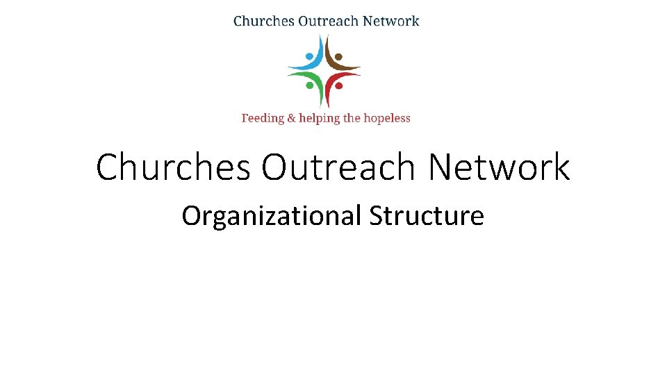 Churches Outreach Network Organizational Structure 