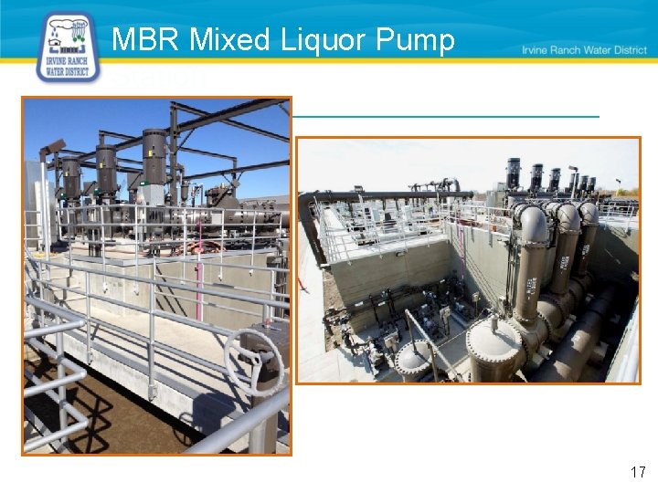 MBR Mixed Liquor Pump Station 17 