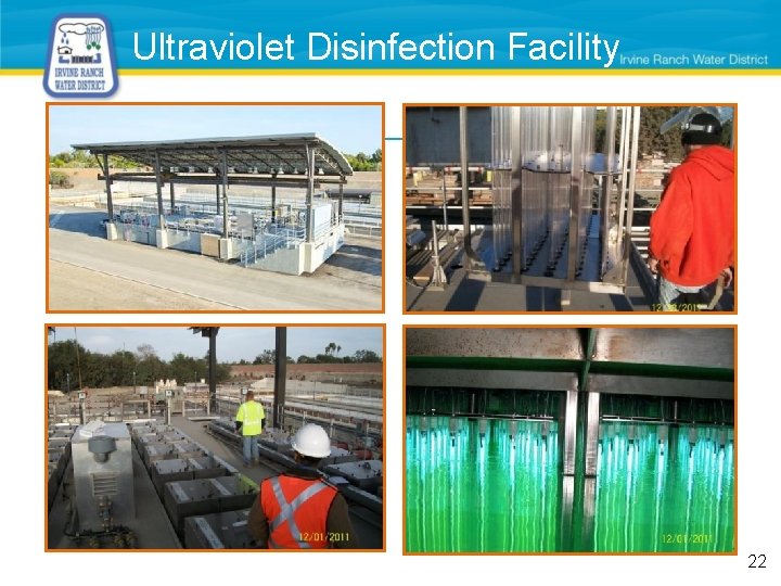 Ultraviolet Disinfection Facility 22 