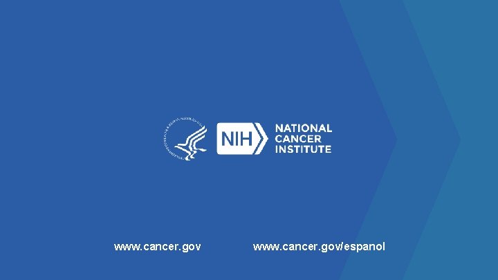 www. cancer. gov/espanol 