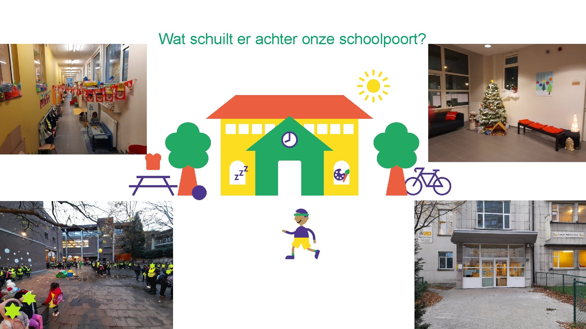 Wat schuilt er achter onze schoolpoort? 