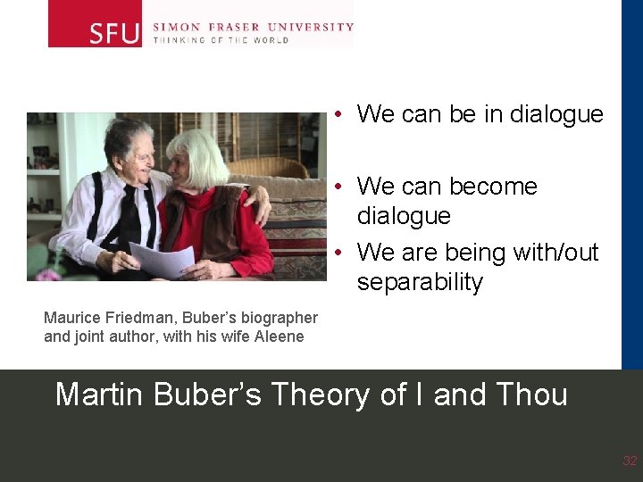 • We can be in dialogue • We can become dialogue • We • We can be in dialogue • We can become dialogue • We