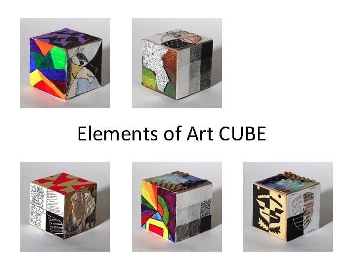 Elements of Art CUBE 