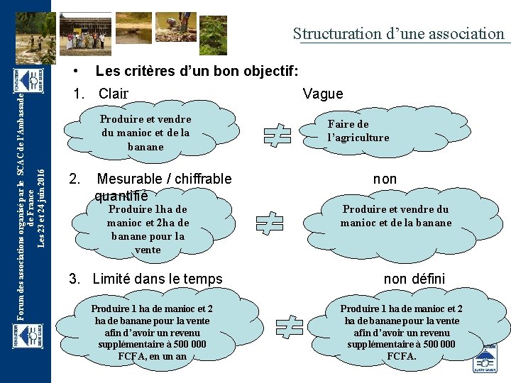 Structuration d’une association Forum des associations organisé par le SCAC de l’Ambassade de France