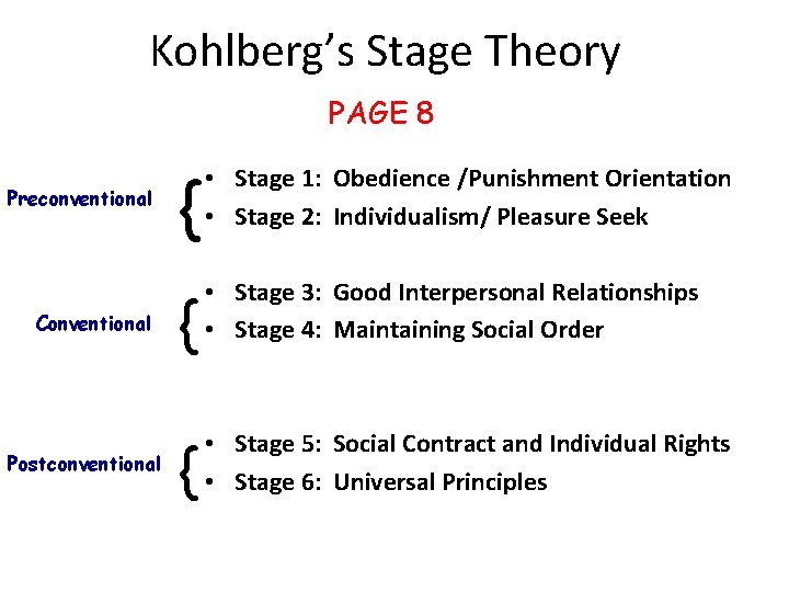Postconventional Aim How does morality develop Kohlbergs Theory DO