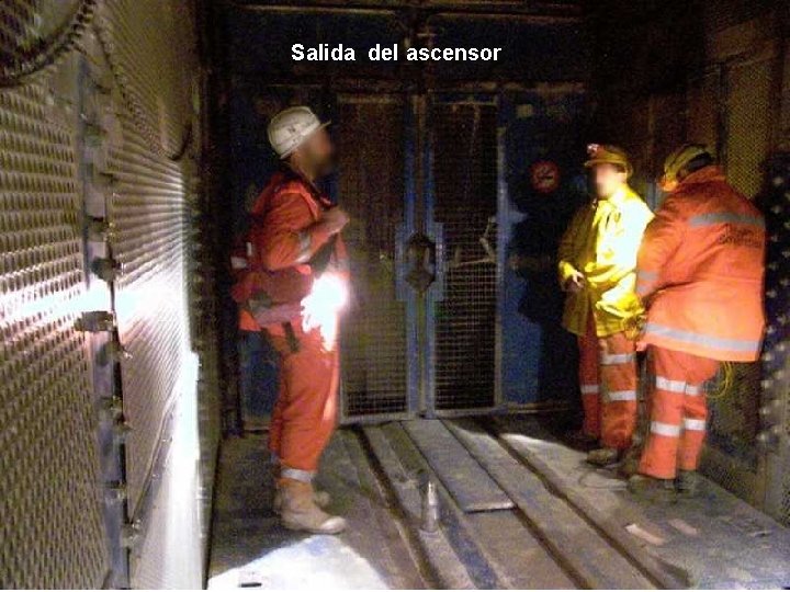 Salida del ascensor 