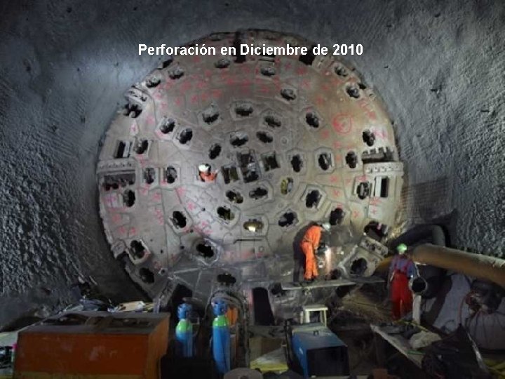 Perforación en Diciembre de 2010 