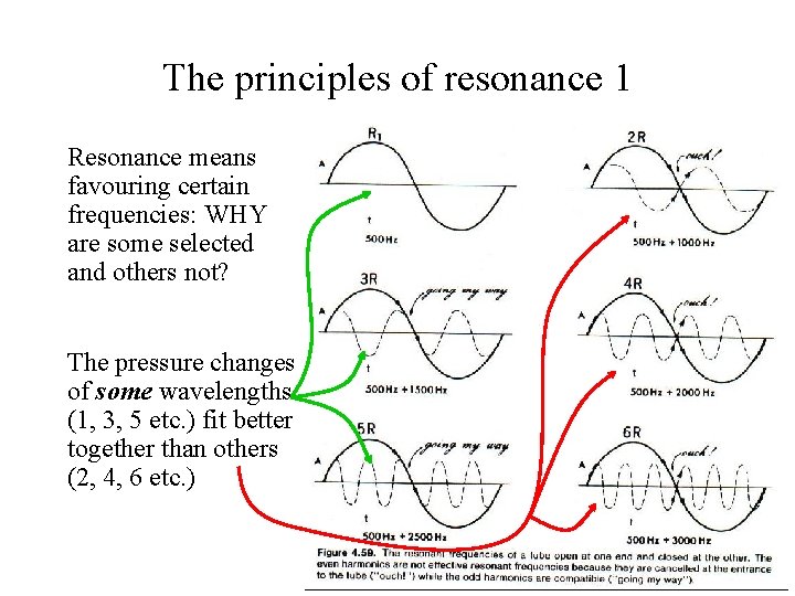 The principles of resonance 1 Resonance means favouring certain frequencies: WHY are some selected