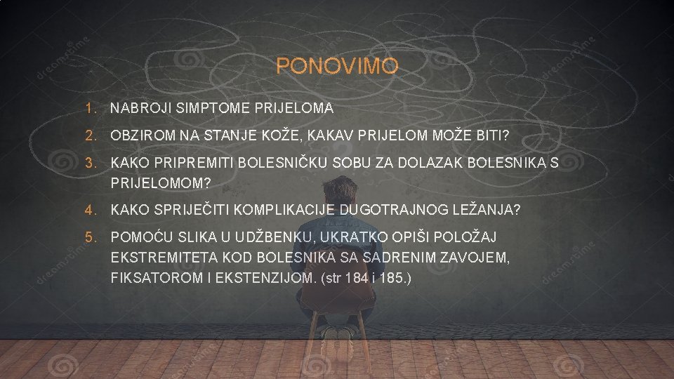 PONOVIMO 1. NABROJI SIMPTOME PRIJELOMA 2. OBZIROM NA STANJE KOŽE, KAKAV PRIJELOM MOŽE BITI?