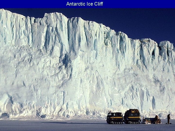 Antarctic Ice Cliff 