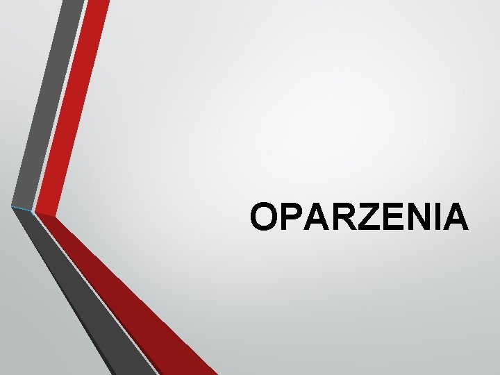 OPARZENIA 