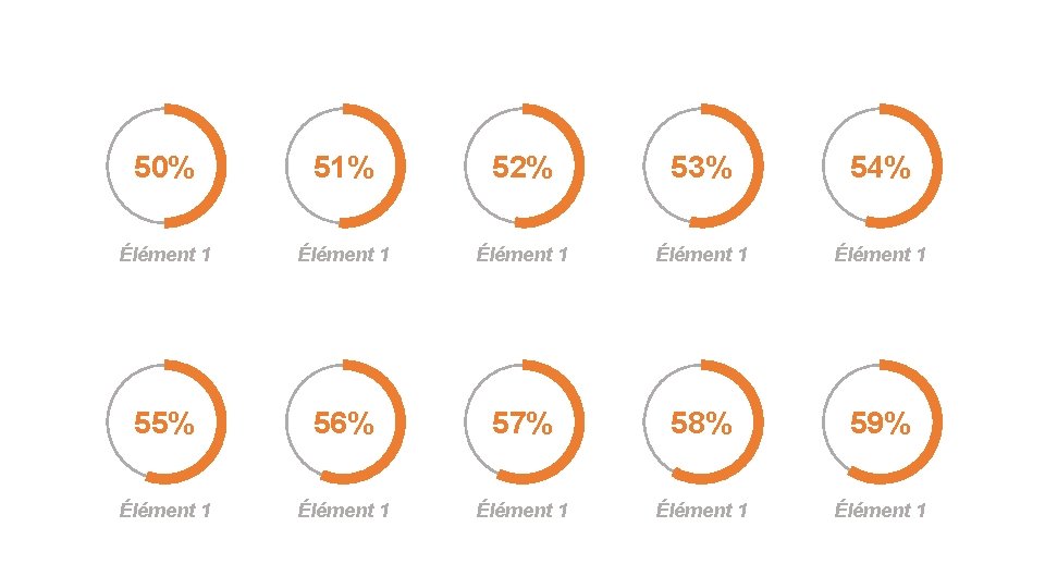 50% 51% 52% 53% 54% Élément 1 Élément 1 55% 56% 57% 58% 59%