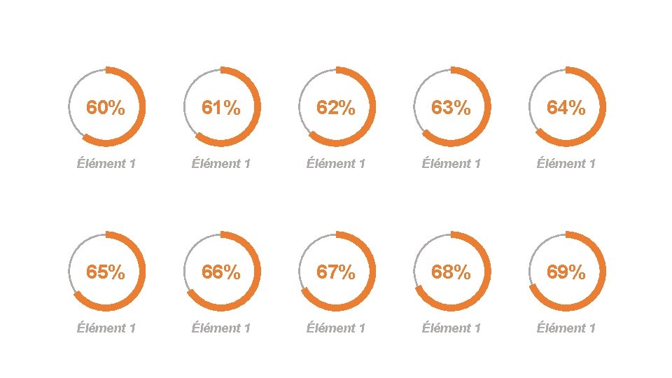 60% 61% 62% 63% 64% Élément 1 Élément 1 65% 66% 67% 68% 69%