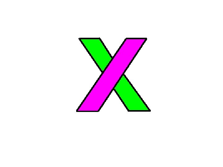 x 