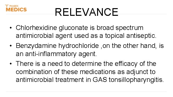 Effect of Chlorhexidine Gluconate and Benzydamine Hydrochloride Mouth