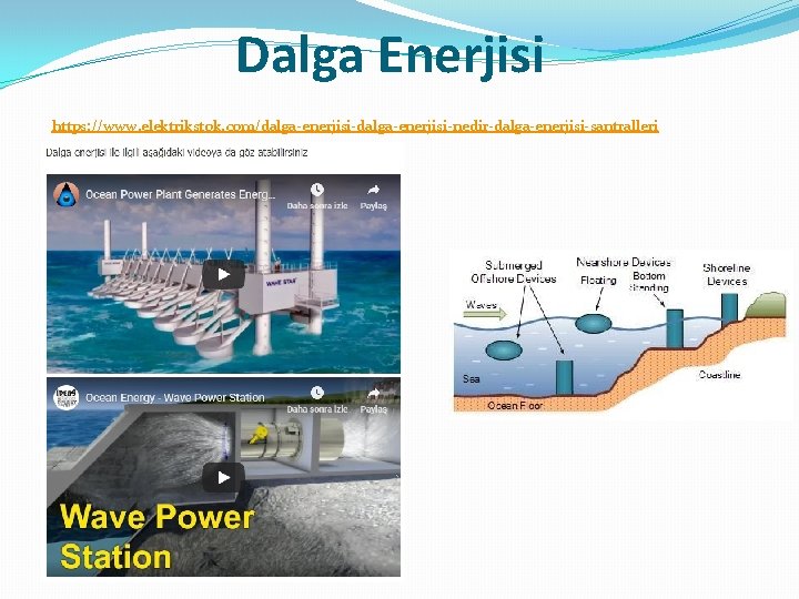Dalga Enerjisi https: //www. elektrikstok. com/dalga-enerjisi-nedir-dalga-enerjisi-santralleri 