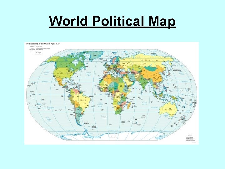 World Political Map 