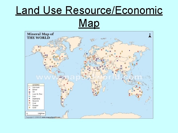 Land Use Resource/Economic Map 