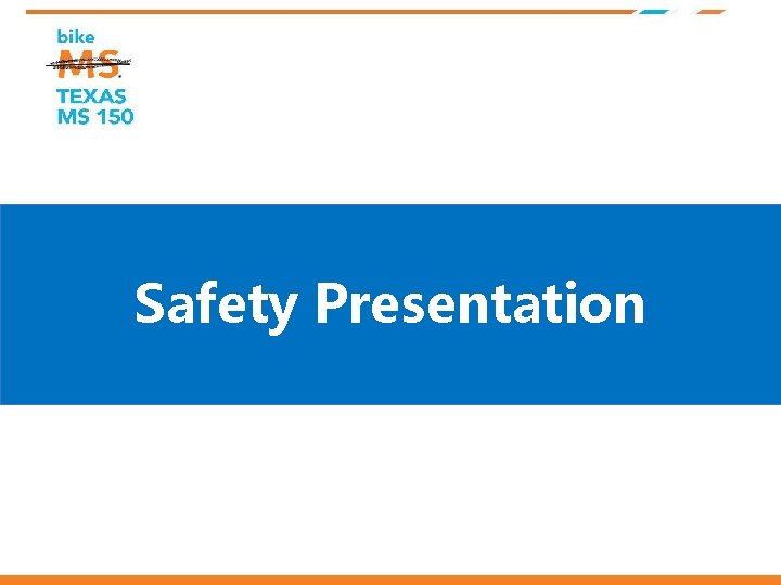 Safety Presentation 