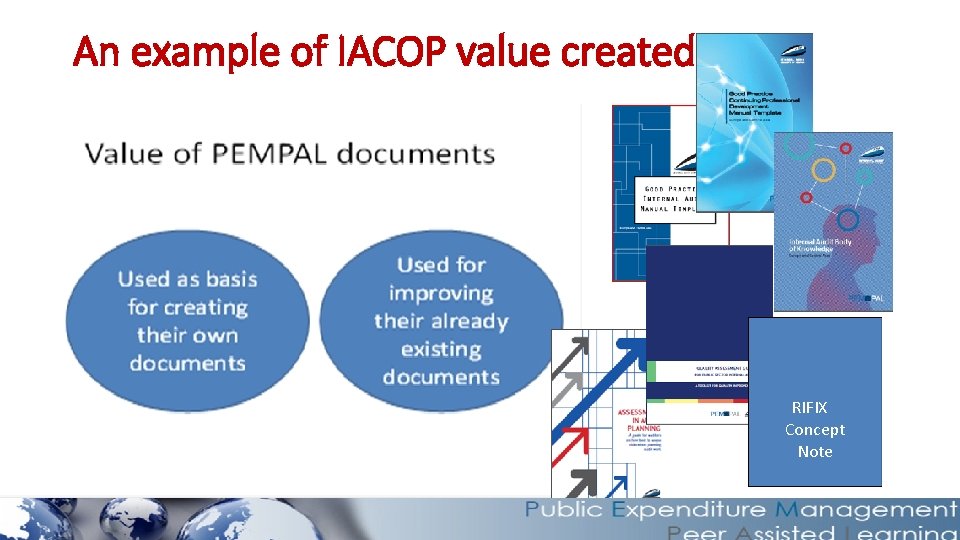 An example of IACOP value created RIFIX Concept Note 10 