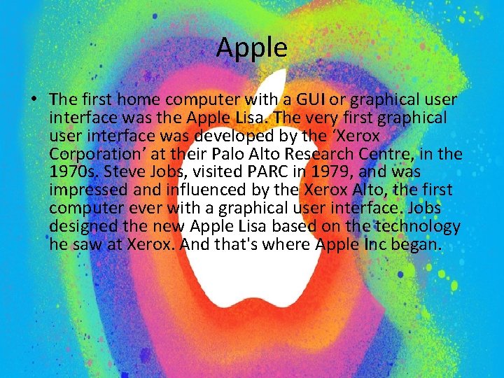 First Computer With Graphical Interface History Of Computing Chloe Sculli The history of