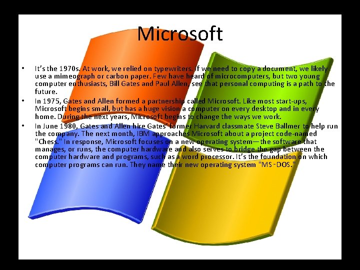History Of Computing Chloe Sculli The history of