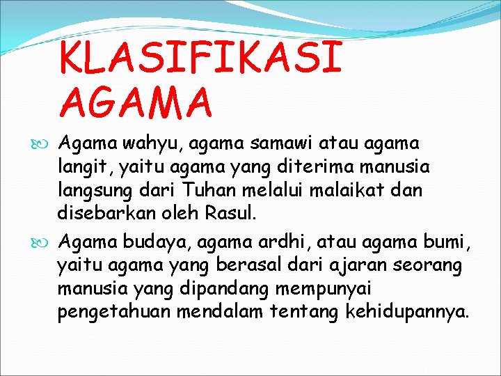 Pendidikan Agama Islam Agama Dan Agama Islam Etimologi