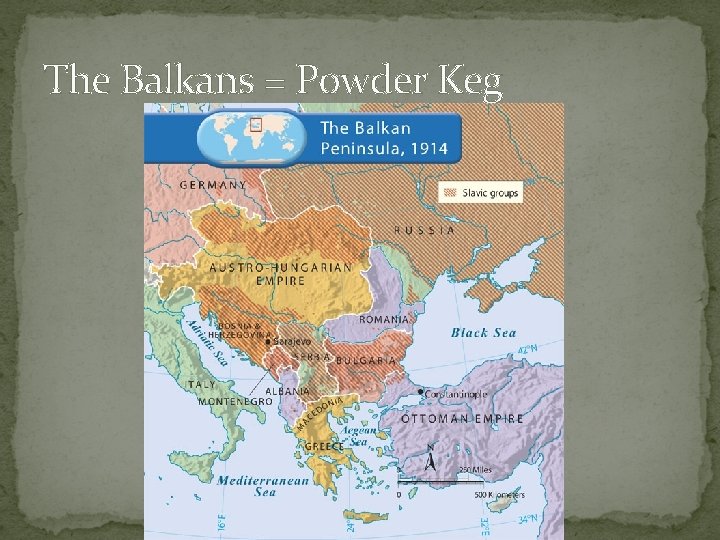 The Balkans = Powder Keg 