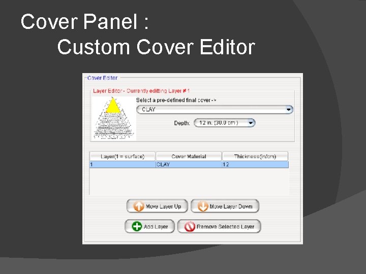 Cover Panel : Custom Cover Editor 