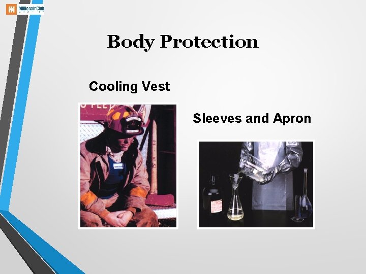 Body Protection Cooling Vest Sleeves and Apron 