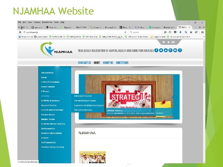 NJAMHAA Website 