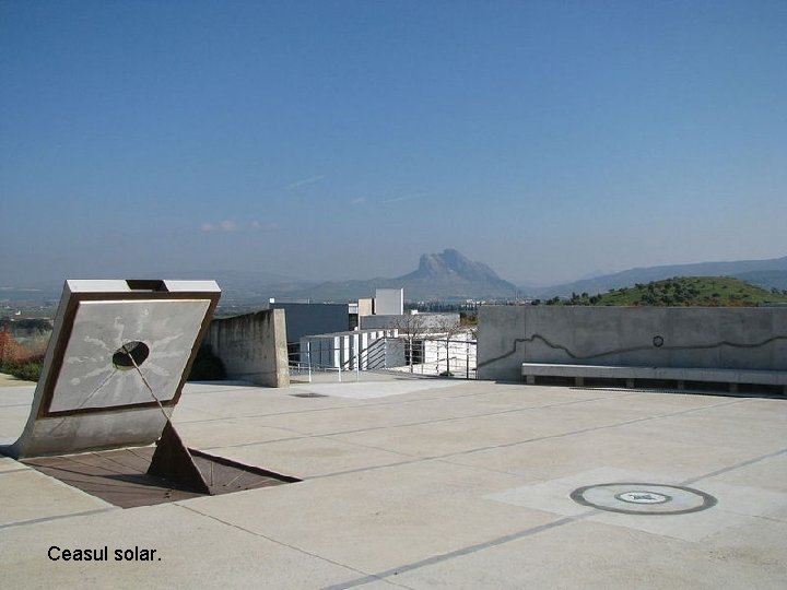 Ceasul solar. 