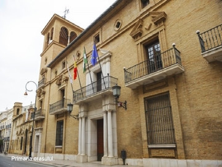 Primaria orasului. 