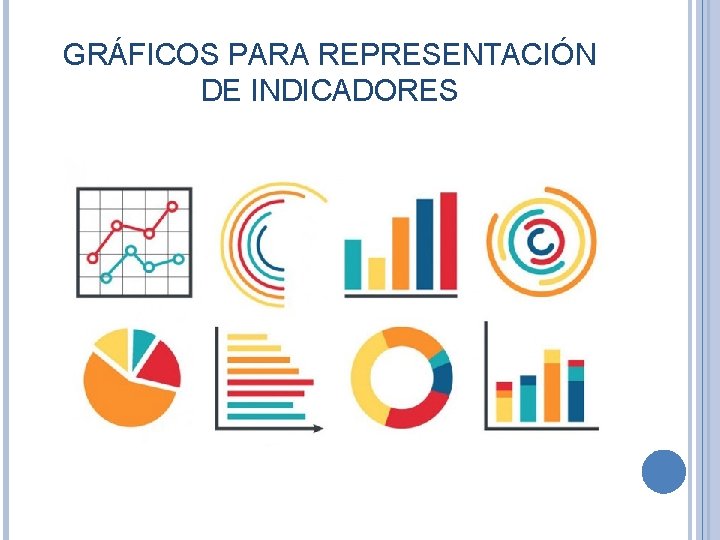 GRÁFICOS PARA REPRESENTACIÓN DE INDICADORES 