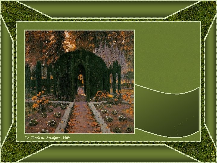 La Glorieta. Aranjuez, 1909 