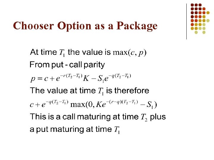 Chooser Option as a Package 