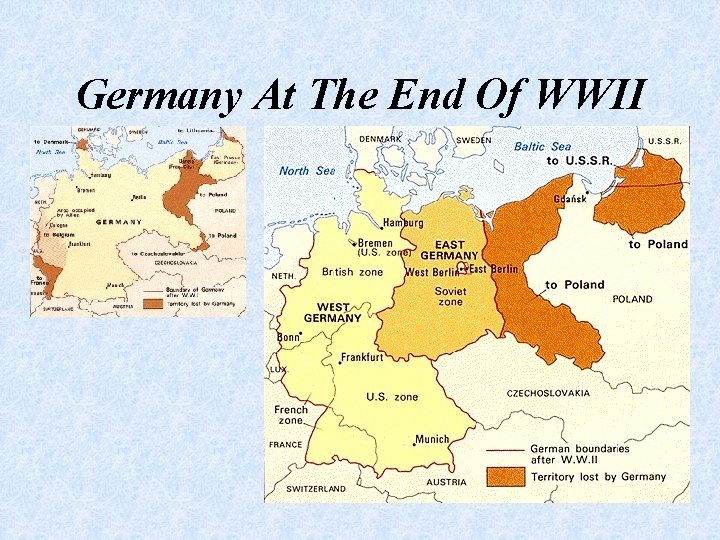Germany At The End Of WWII 