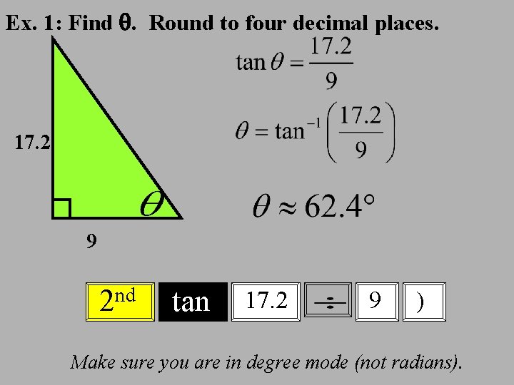 Ex. 1: Find . Round to four decimal places. 17. 2 9 nd 2